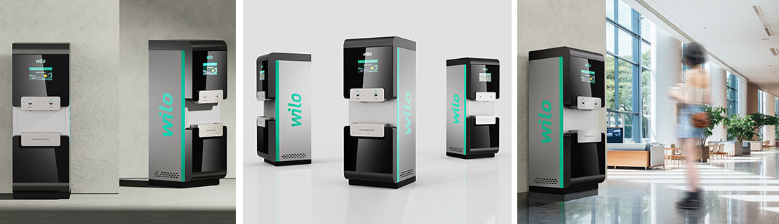 In 2023, we launched the Wilo Water Dispenser.